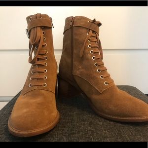 Urban outfitters lace up booties
